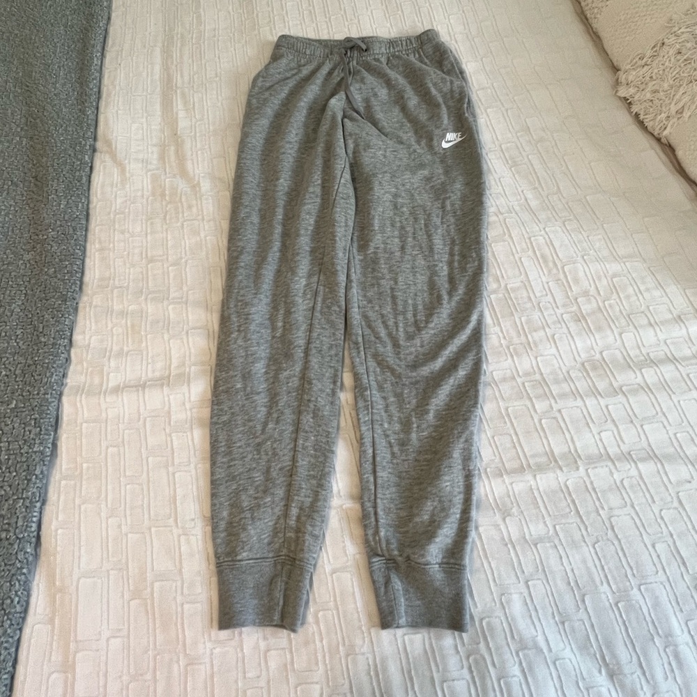 Gray Nike Fleece Sweatpants